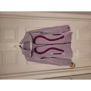 Lululemon Lavender and Purple Zip-Up Athletic Jacket Size 6